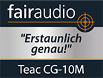 TEAC CG-10-M Award-Logo von Fair audio