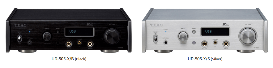 TEAC premium UD-505-X in Black and Silver
