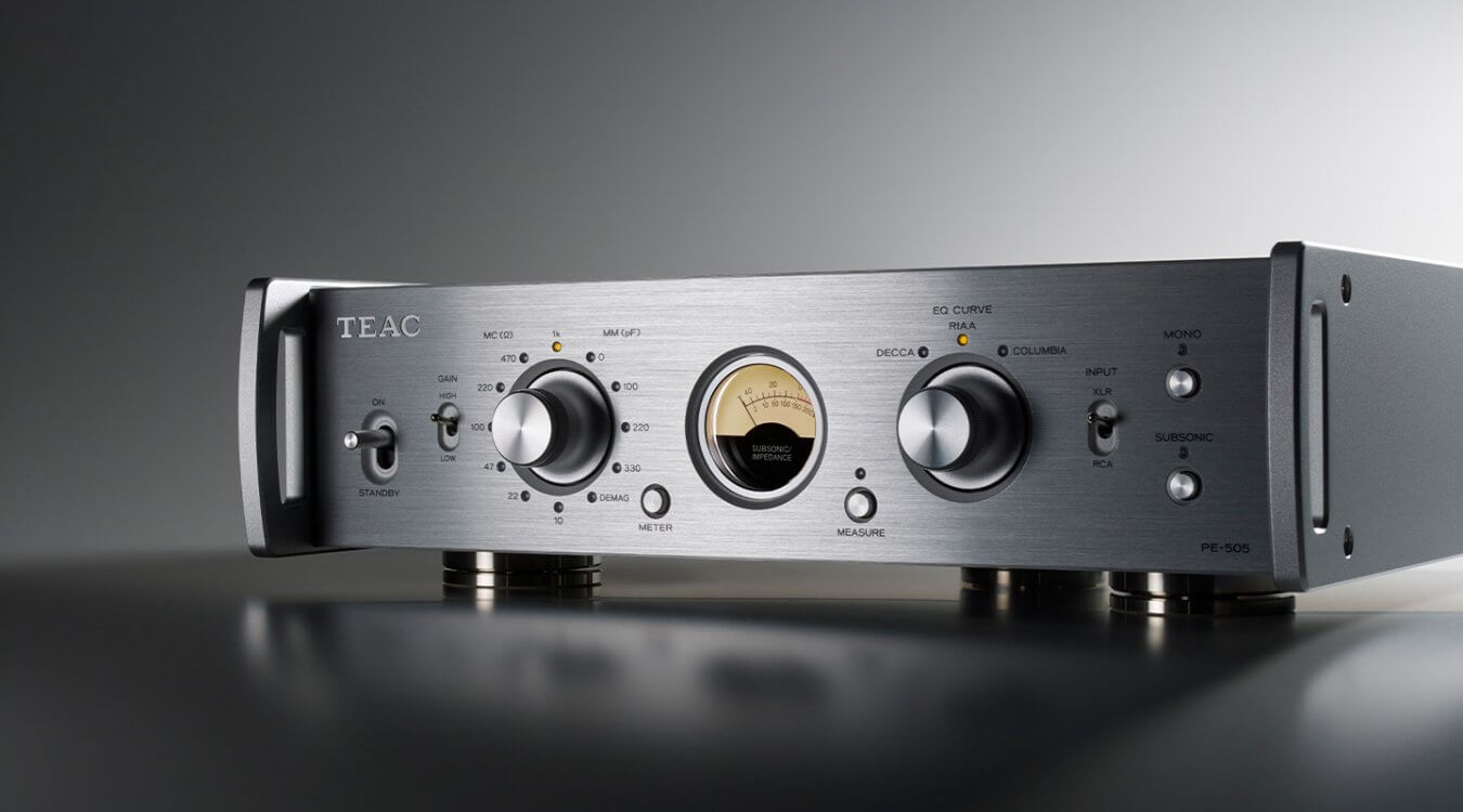 New Phono Amplifier PE-505 - News | Teac Audio