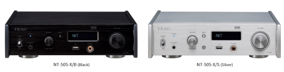 TEAC premium 505 series NT-505 X in black and silver
