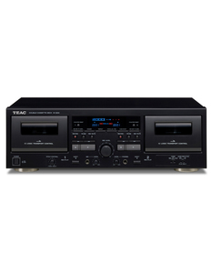 W-1200 Double Cassette Player BlackEU/UK